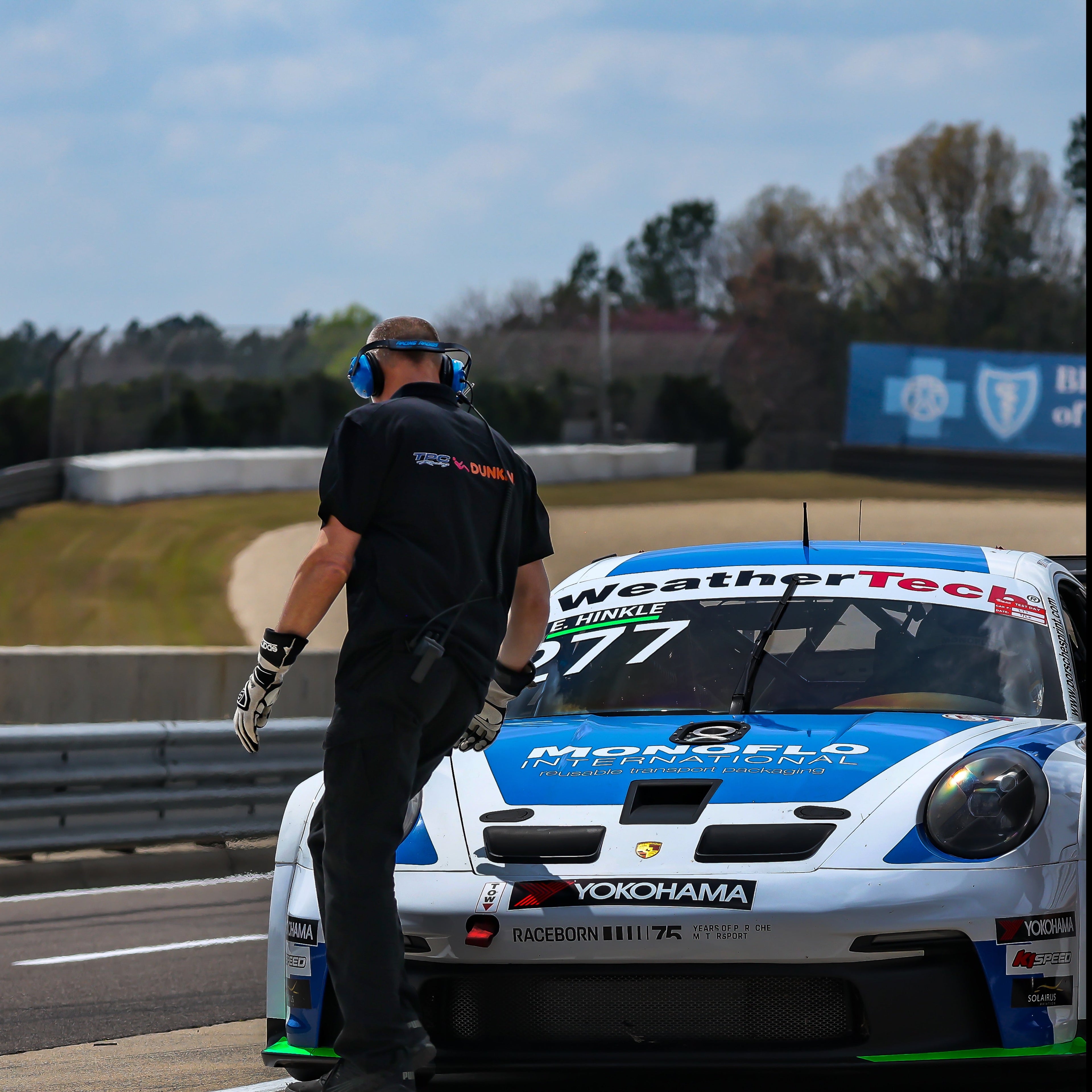 Speedway Media - TPC Racing’s Returning Champion David Williams Wins Season-Opening Porsche Sprint Challenge Race at Sebring