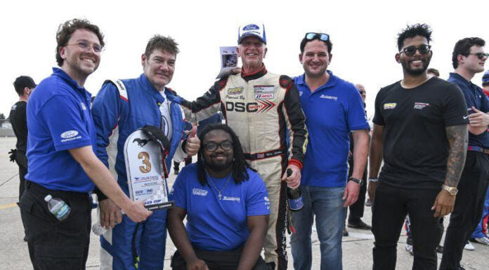 Speedway Media - TPC Racing Celebrates Solid USAC Mustang Cup Debut with Father-and-Son Podium Results Last Weekend at Sebring International Raceway