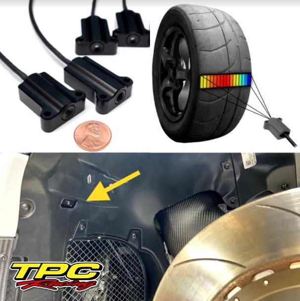 TPC Racing Infrared Tire Temperature Data Package(for VBox)