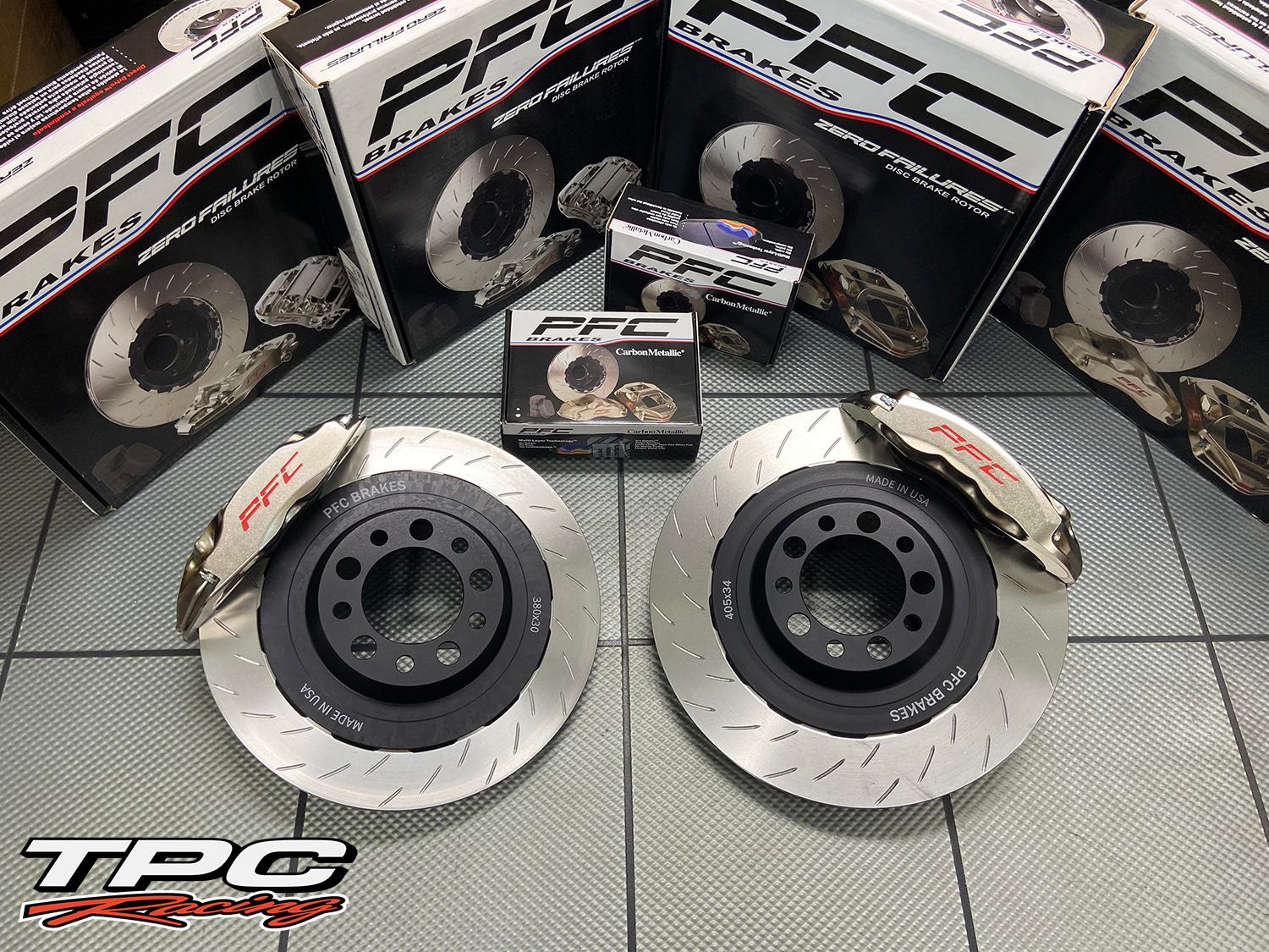 PFC Brakes Track Day Package - Brake Kit